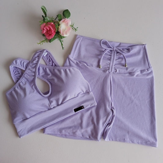 Lavender Short Set